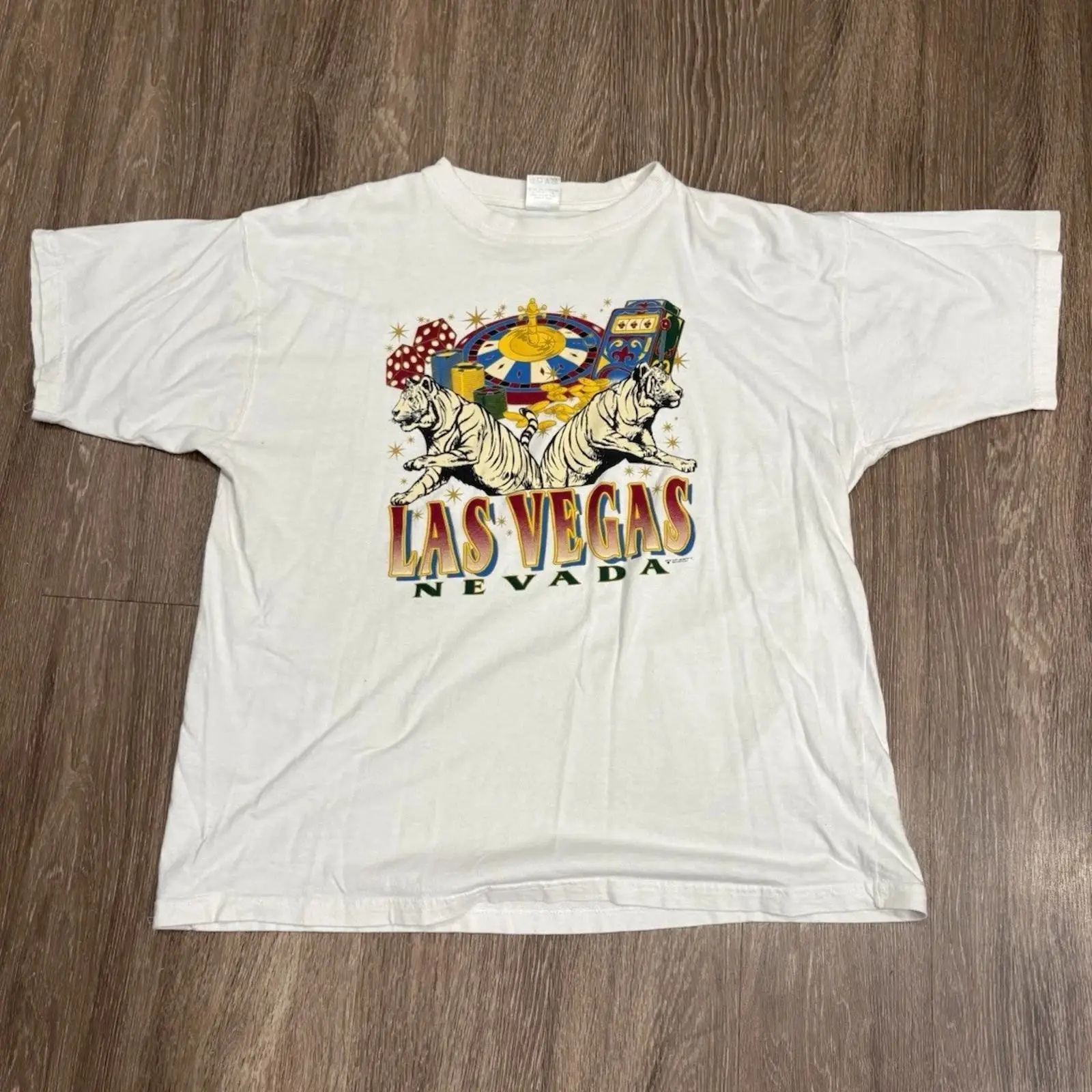 Vintage Vegas Fashion - Camiseta de hombre Las Vegas Casino