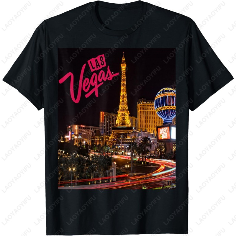 Vintage Vegas Fashion - Camiseta de recuerdo y regalos de