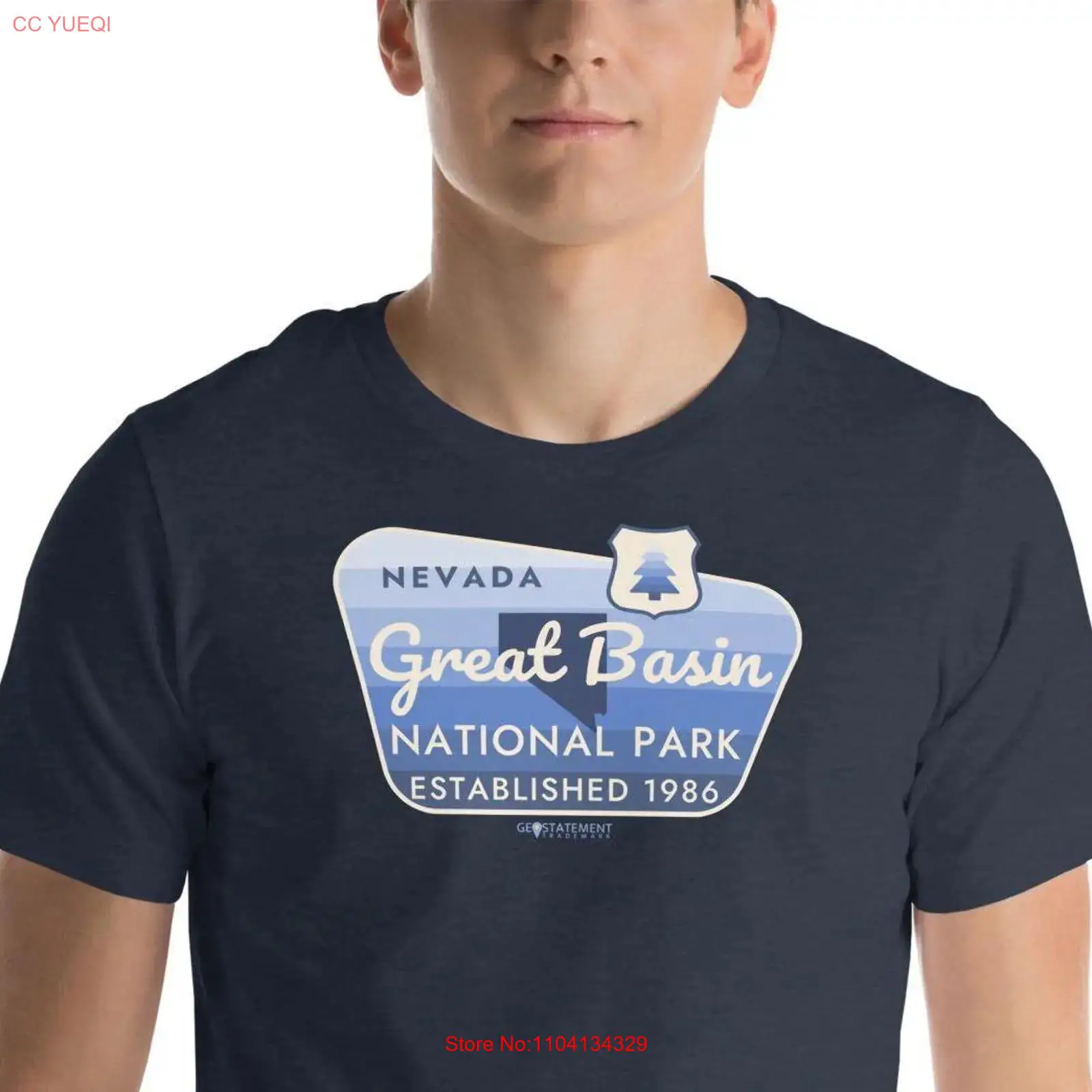 Vintage Vegas Fashion - Camiseta premium del Parque Nacional Nevada