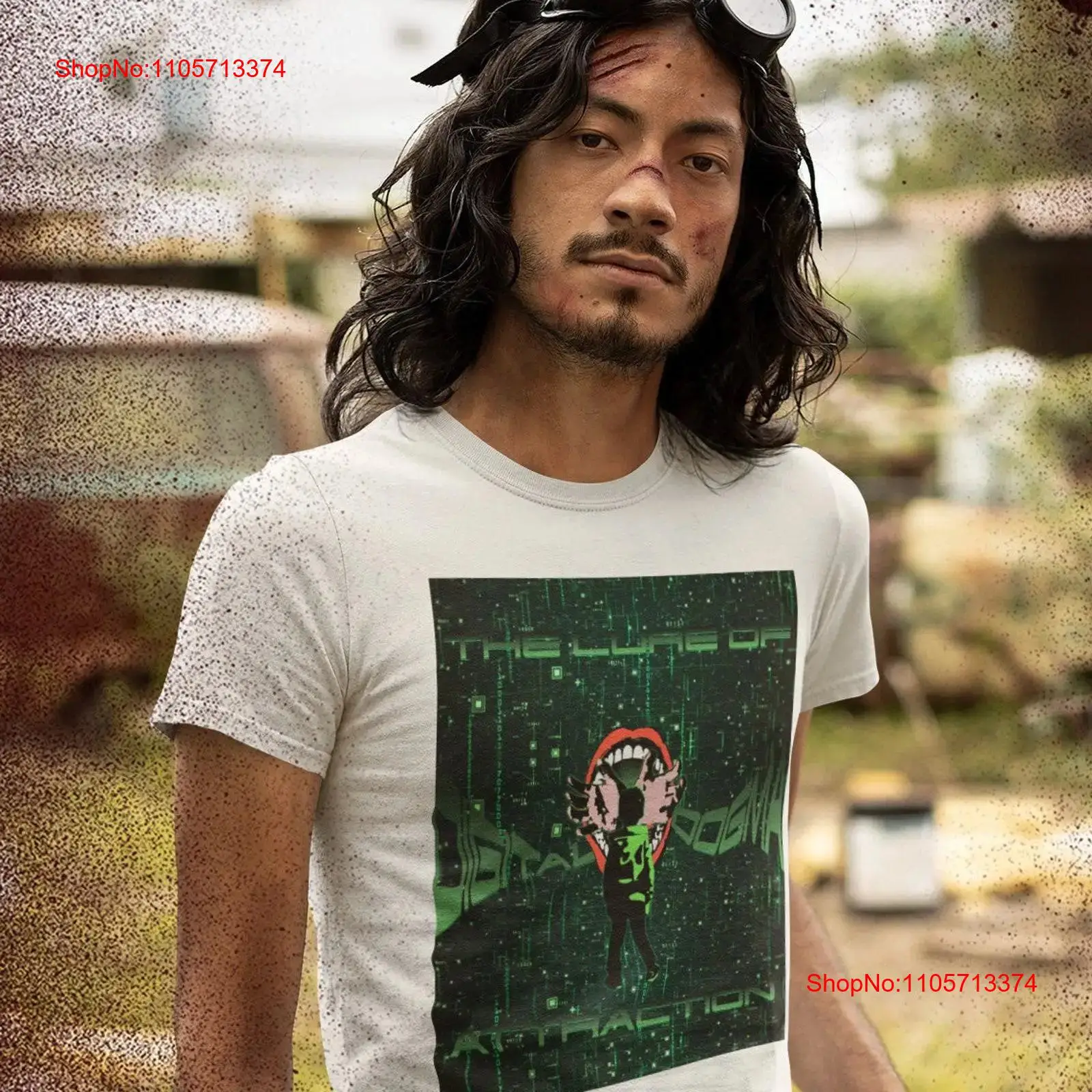 Vintage Fashion Influencers - Camiseta Digital Dogma: Estilo Moderno, Atractivo