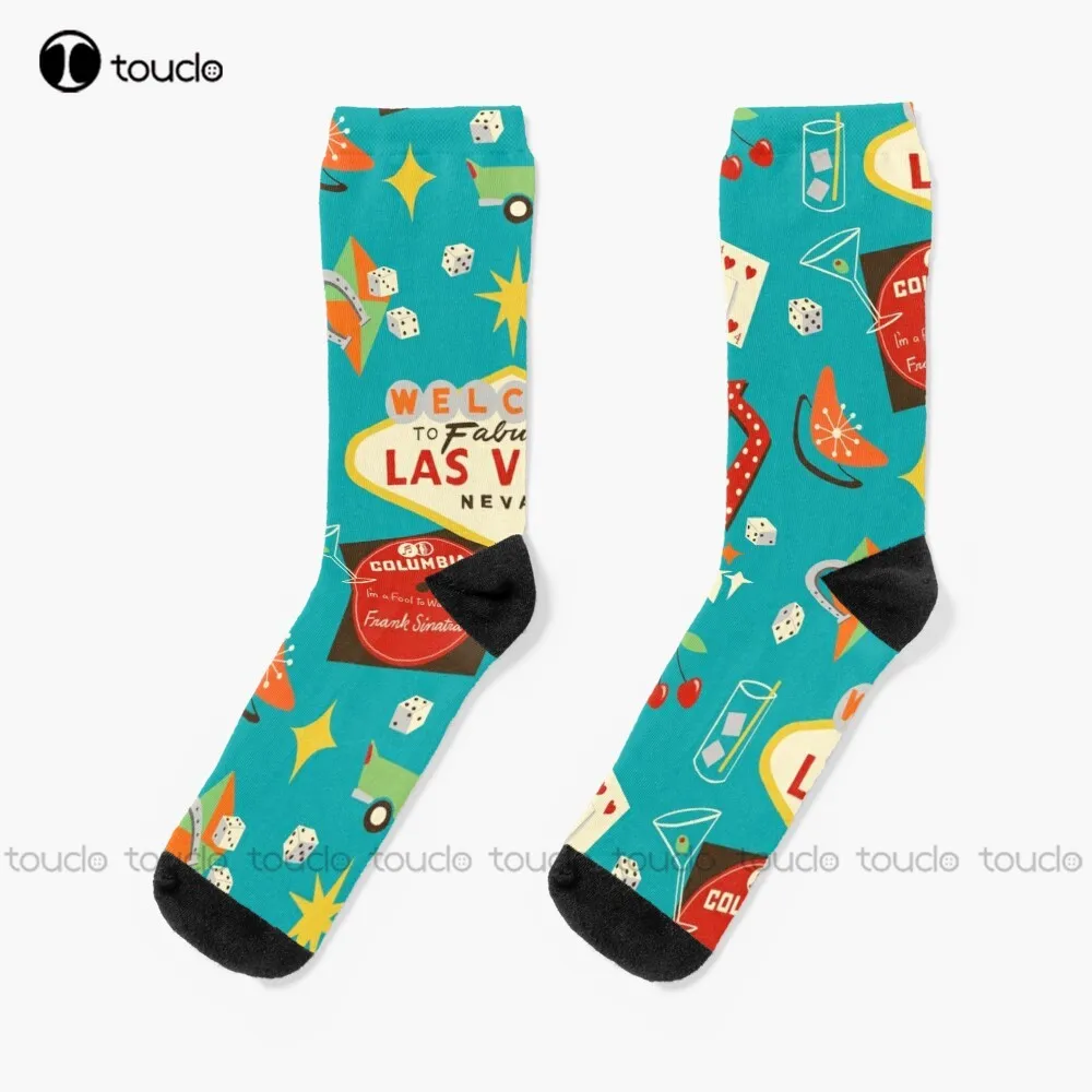 Vintage Vegas Fashion - Calcetines vintage de Las Vegas para