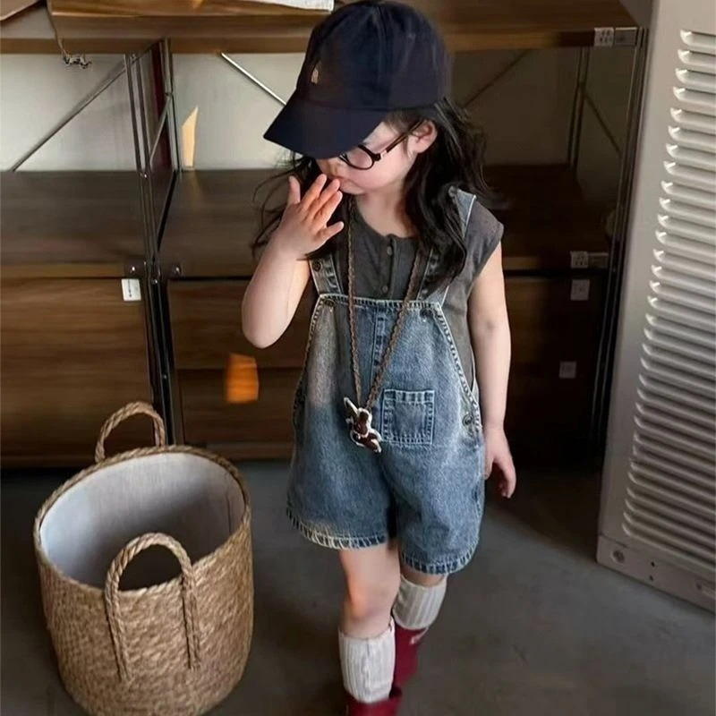 Vintage Fashion Influencers - Conjunto para niñas: Top de tirantes