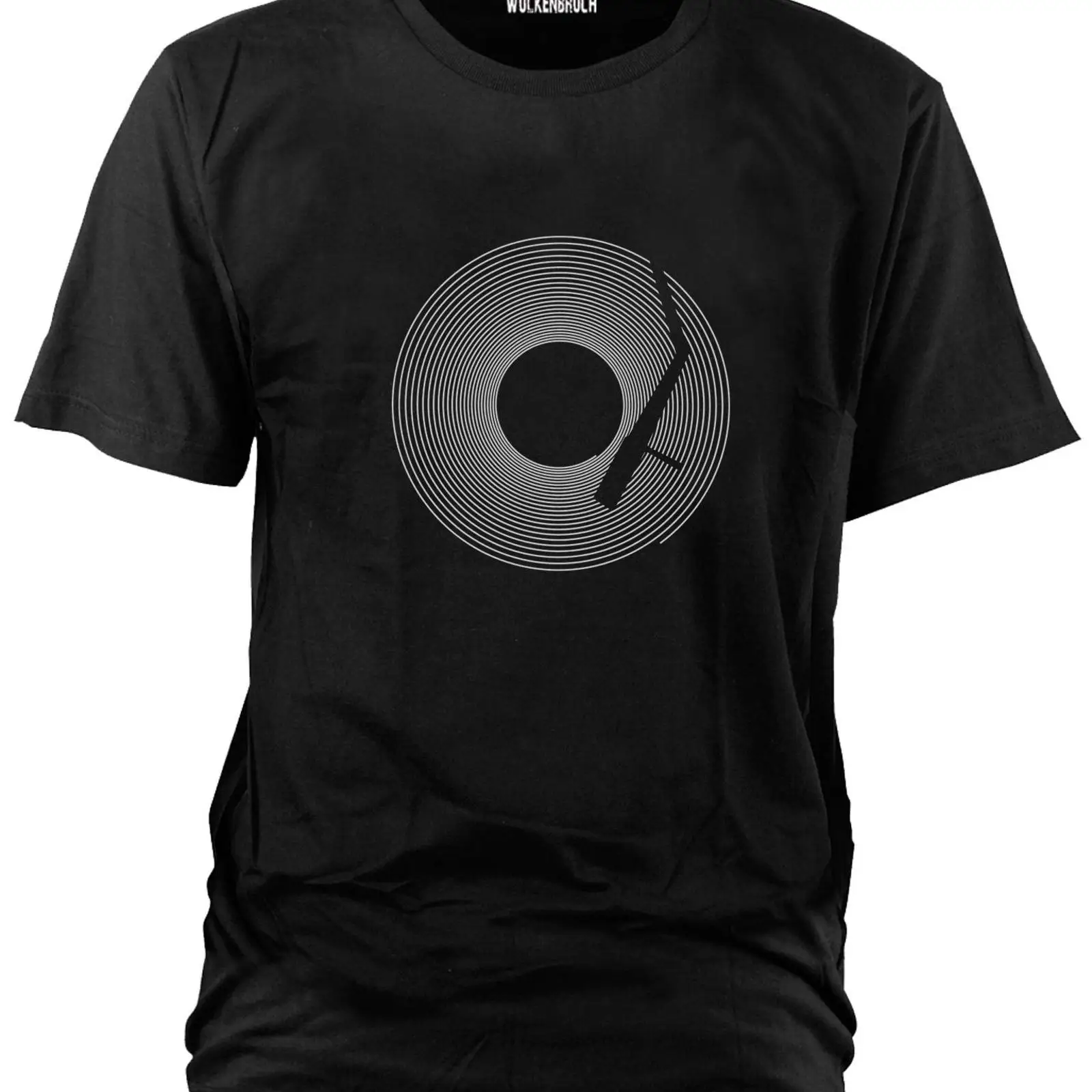 Vintage Fashion Ads - Camiseta Wolkenbruch con publicidad patrocinada, DJ,