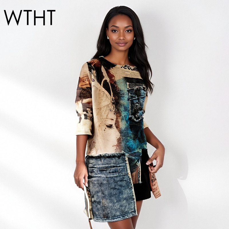 Vintage Fashion Influencers - WTHT, jerséis de punto de diseño