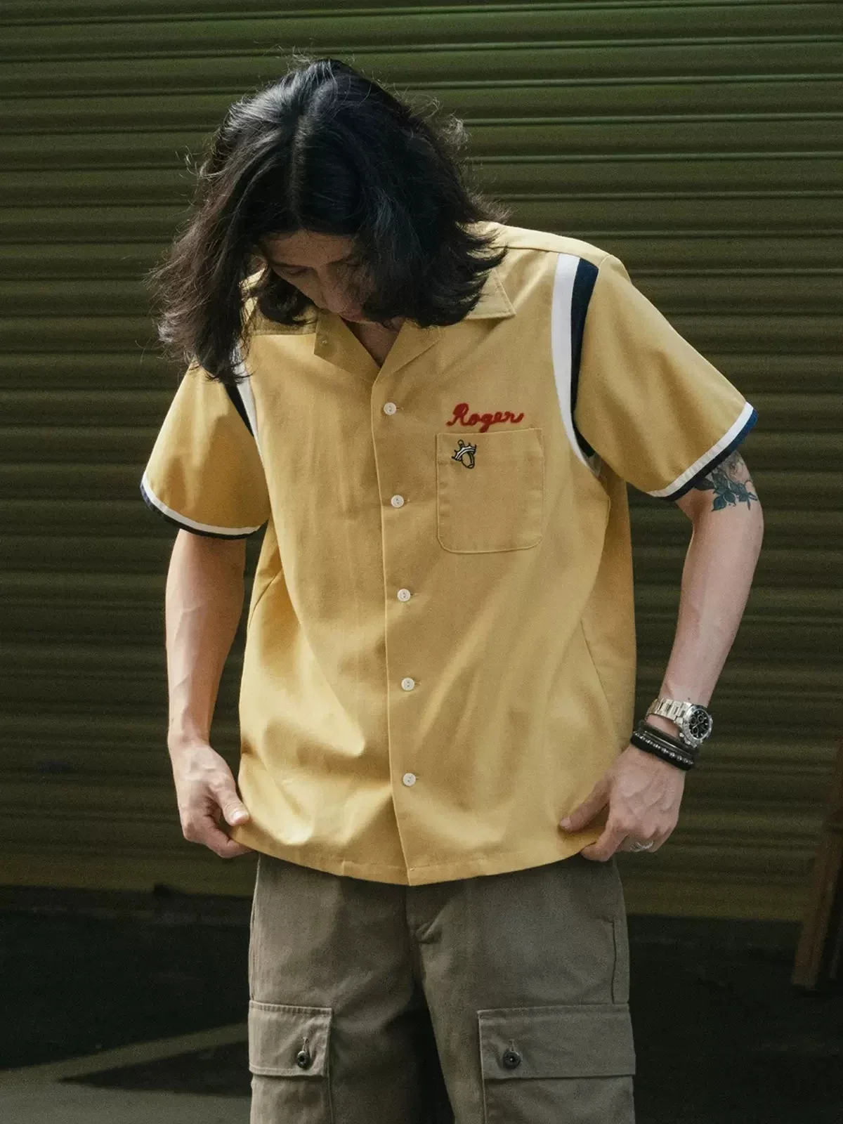 Camisa de bolos retro sin stoc - Bowling Shirt Camp reseña y precio