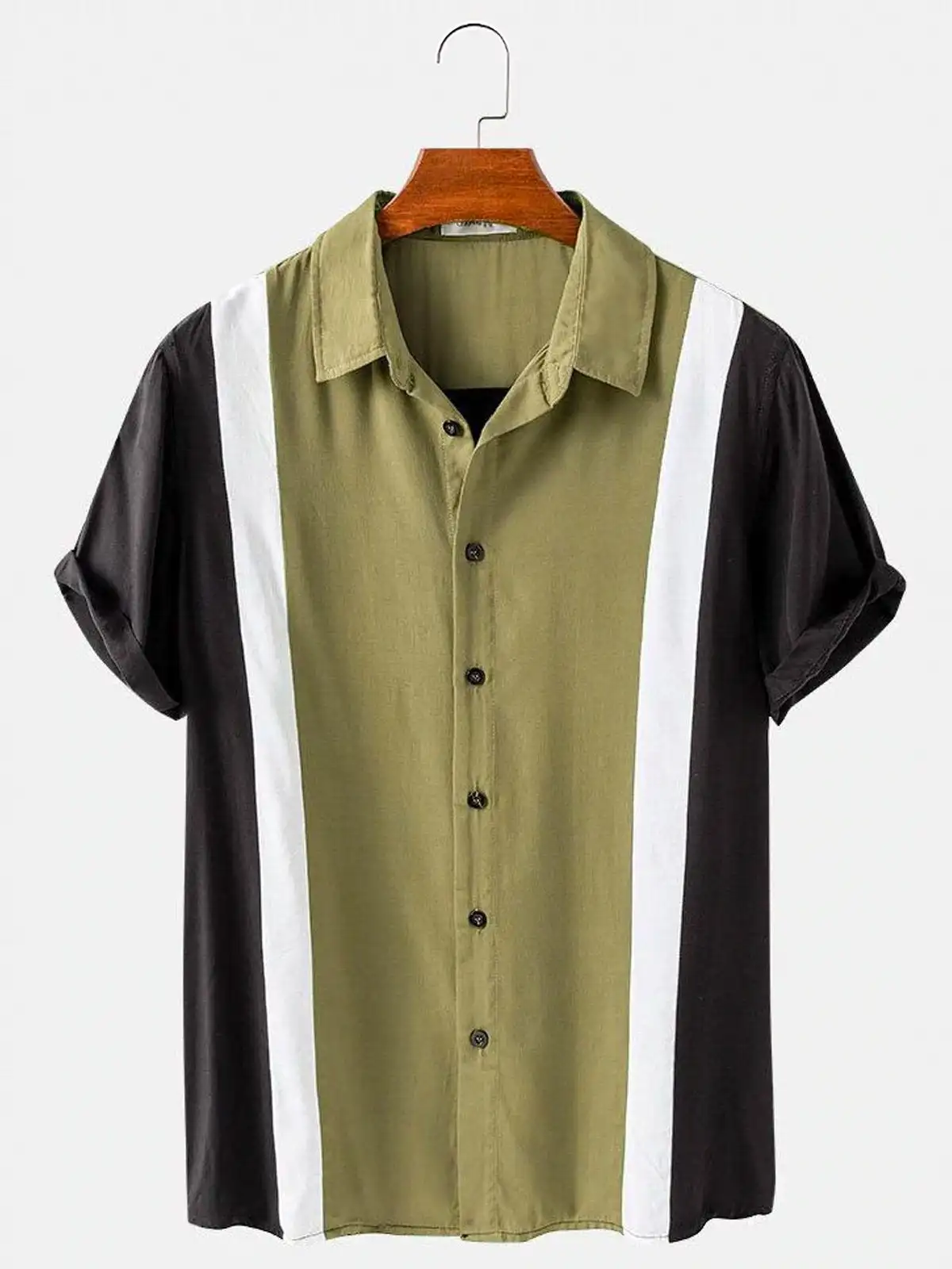 Camisa clásica dos tonos Charl - Bowling Shirt Camp reseña y precio