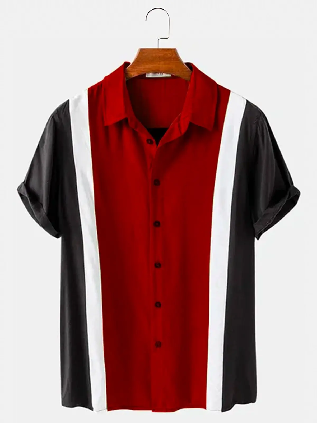 Camisa clásica dos tonos Charl - Bowling Shirt Camp reseña y precio