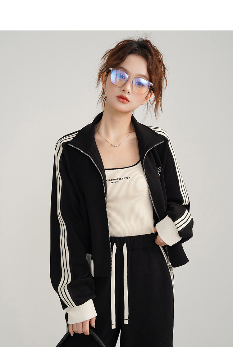 Vintage deportivo Casual negro - Vintage Fashion Jacket reseña y precio