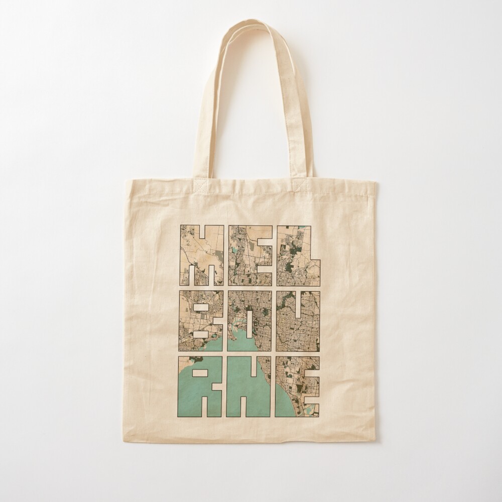 Mapa de la ciudad de Melbourne - Vintage Fashion Melbourne reseña y precio