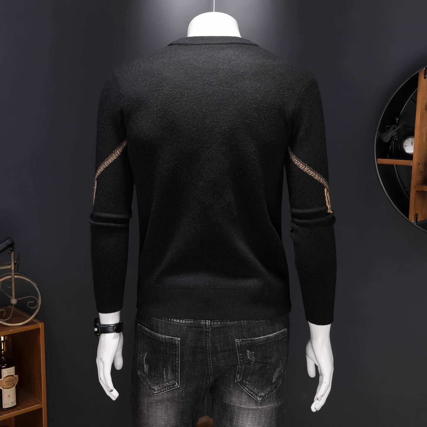 Suéter Vintage de moda para ho - Vintage Fashion Outfits Men reseña y precio
