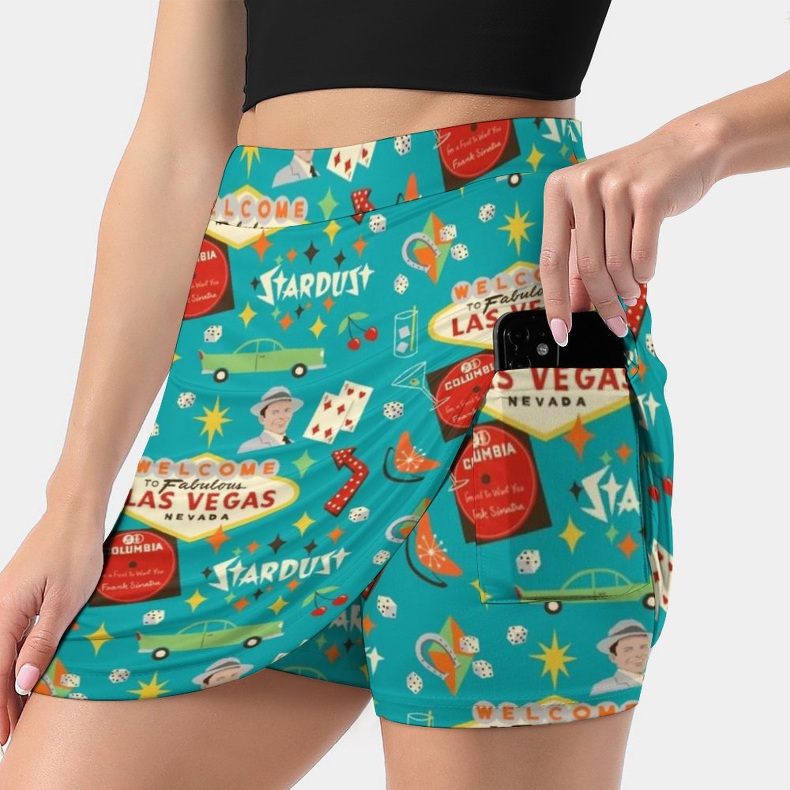 Falda Vintage de moda coreana  - Vintage Vegas Fashion reseña y precio