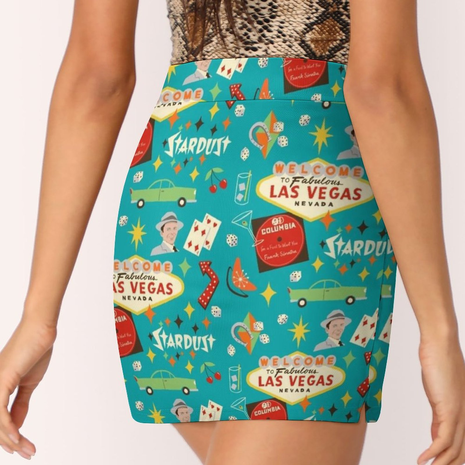 Falda Vintage de moda coreana  - Vintage Vegas Fashion reseña y precio