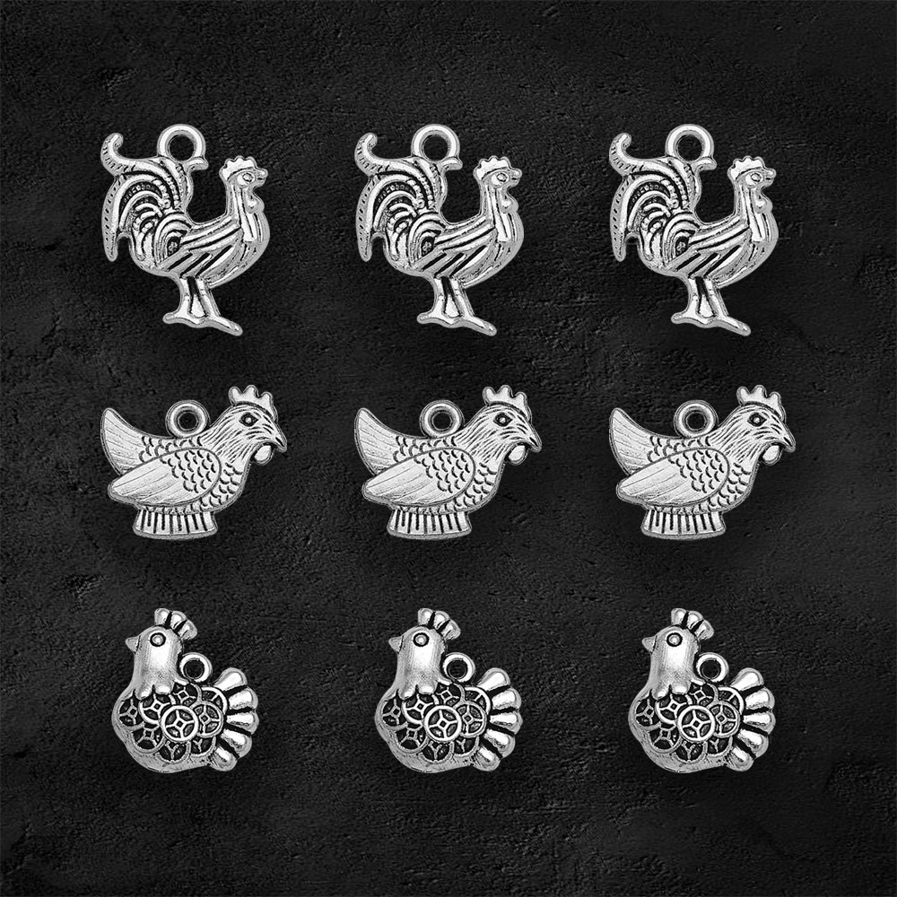 Colgantes de Pascua de gallo y - Vintage Fashion Resale reseña y precio