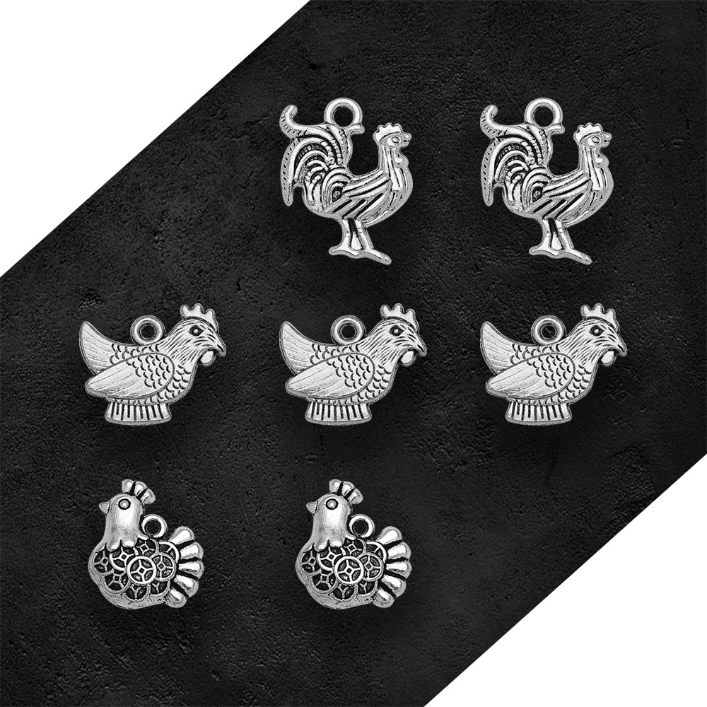 Colgantes de Pascua de gallo y - Vintage Fashion Resale reseña y precio