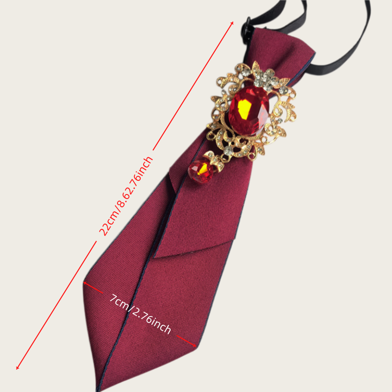 Accesorio de corbata adornado  - Vintage Fashion Outfits Men reseña y precio