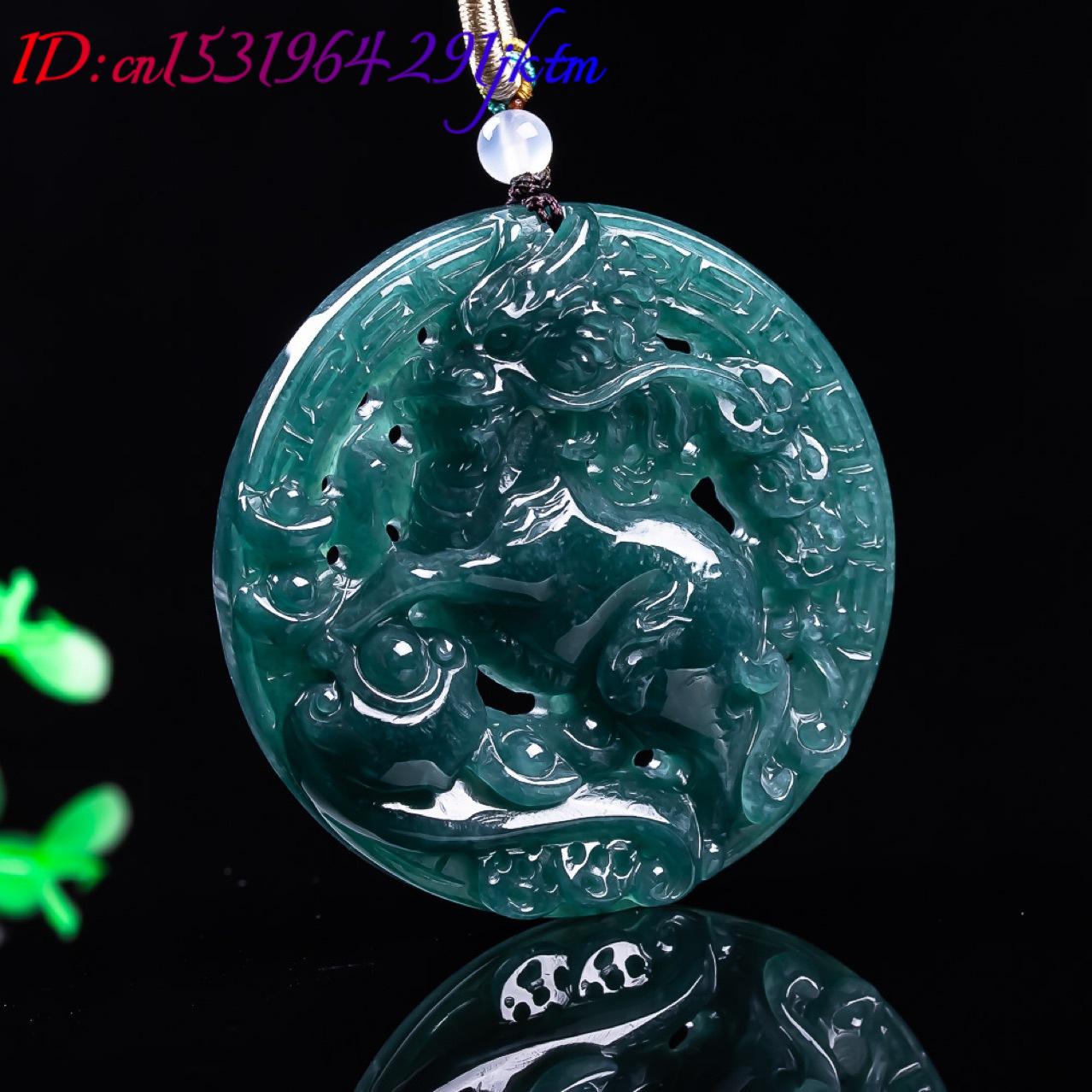 Colgante de Dragón de Jadeíta  - Vintage Fashion Luxury reseña y precio
