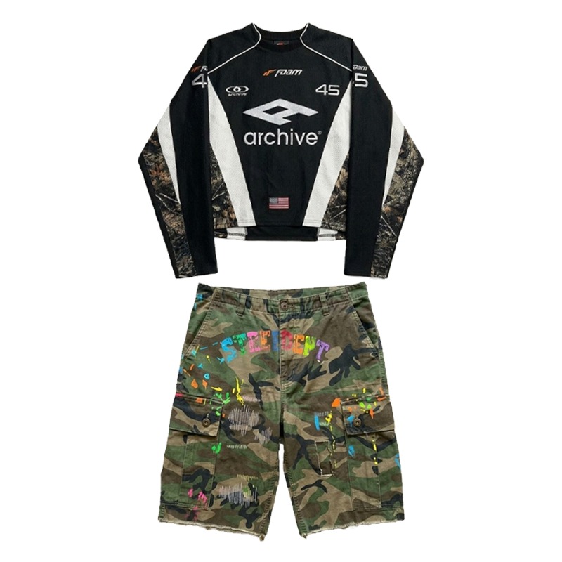 Conjunto de ropa urbana Hip Ho - Vintage Y2K reseña y precio