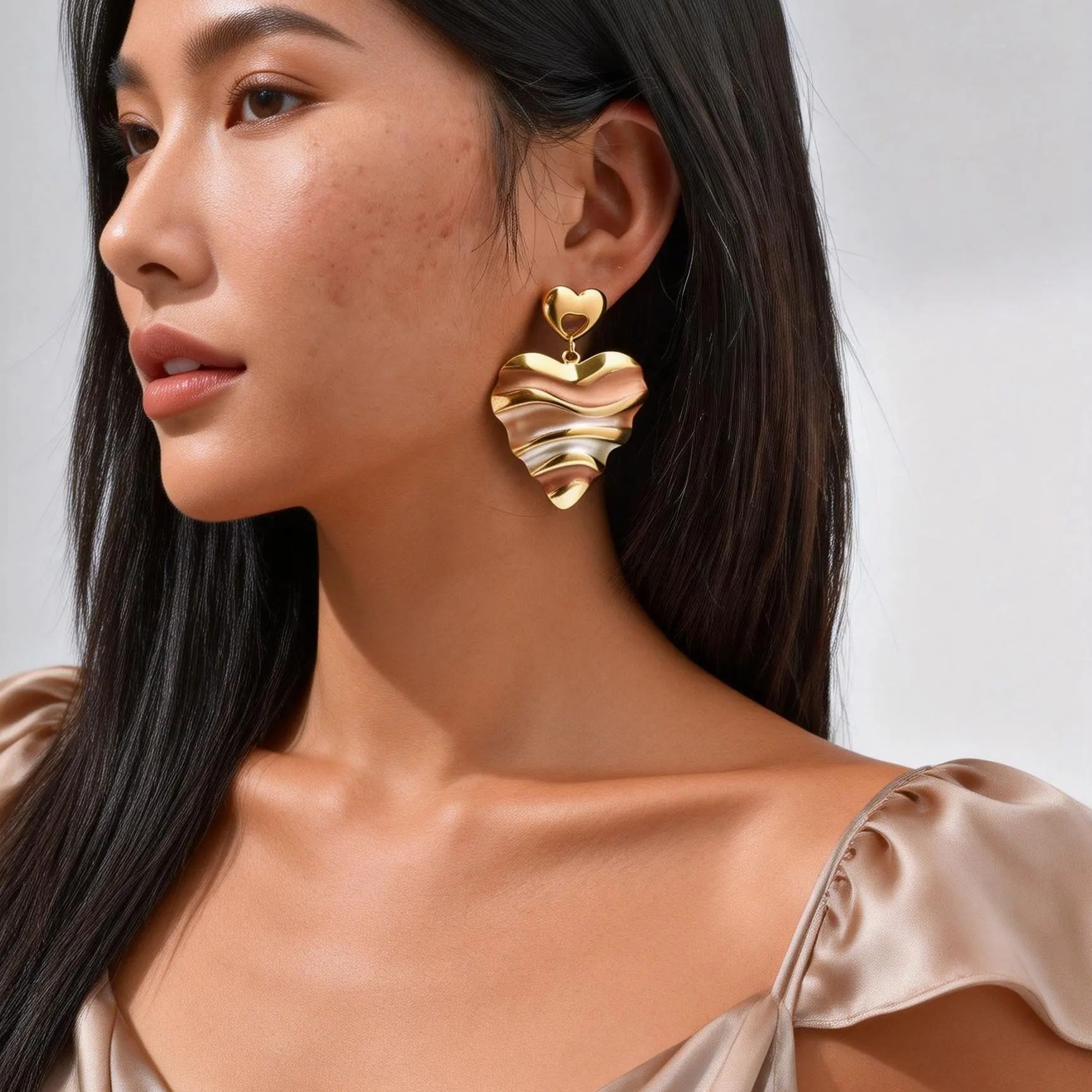 Pendientes de tuerca para muje - Vintage Fashion Ads reseña y precio