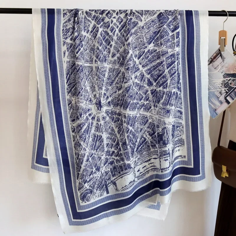 Bufanda larga suave y cálida c - Vintage Fashion Paris reseña y precio
