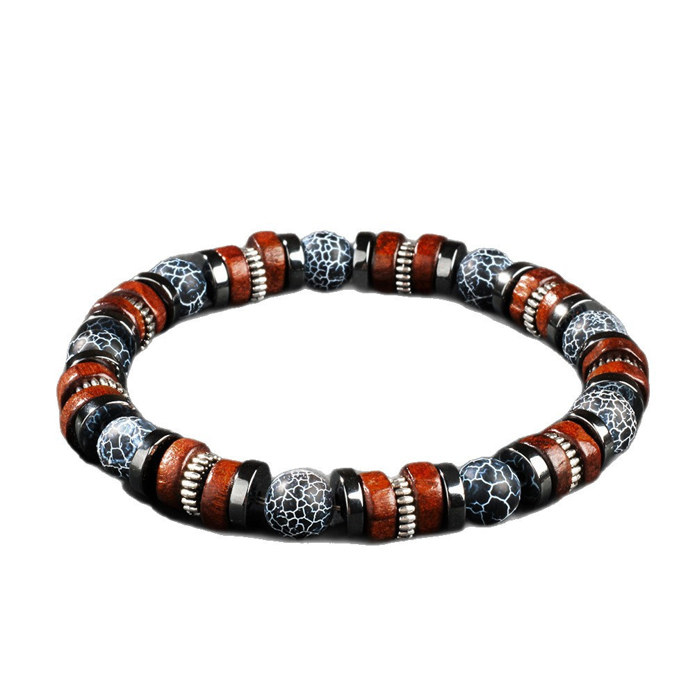 Pulsera de ágata natural para  - Vintage Fashion Outfits Men reseña y precio