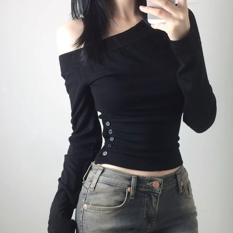 Camiseta Vintage Y2K con Boton - Vintage Y2K reseña y precio