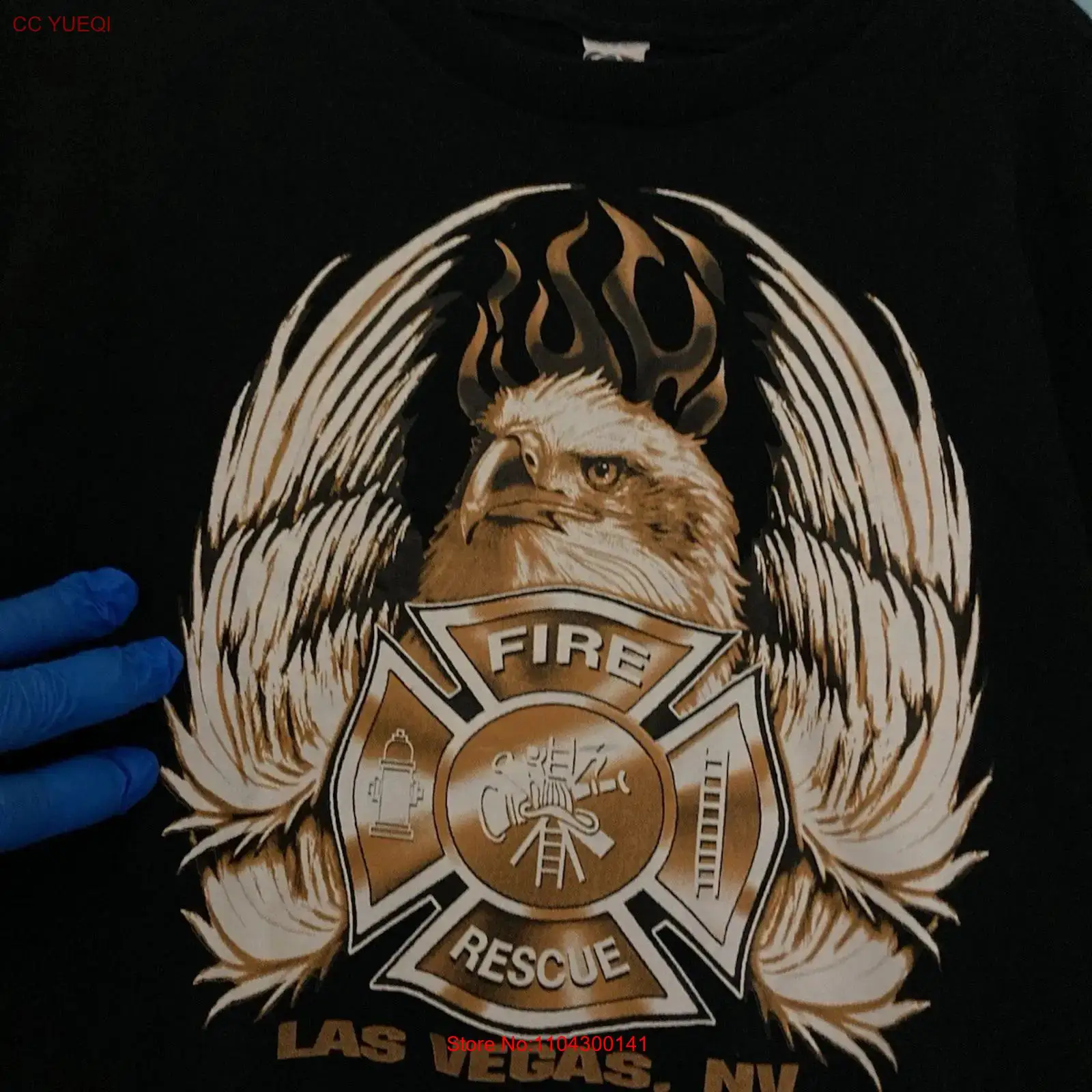 Camiseta LAS VEGAS FIRE RESCUE - Vintage Vegas Fashion reseña y precio