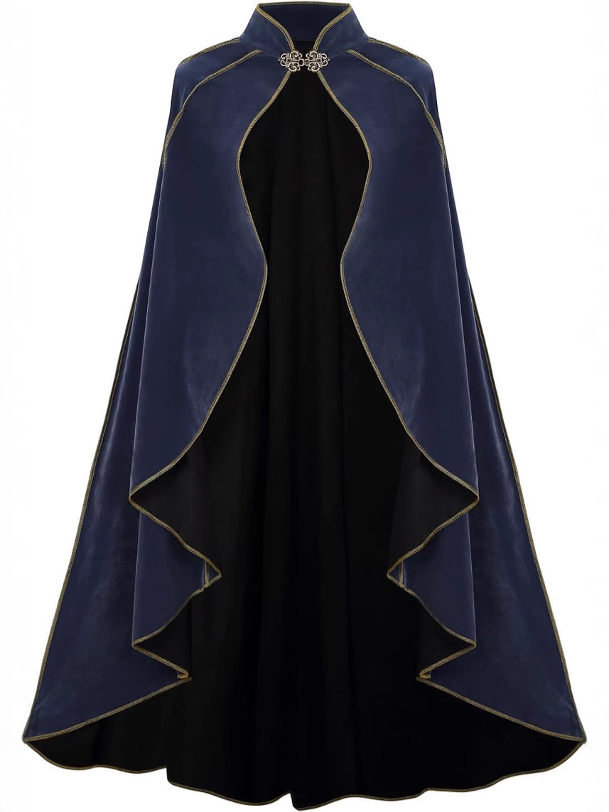 Capa de Felpa Medieval con Rib - Vintage Fashion Jacket reseña y precio