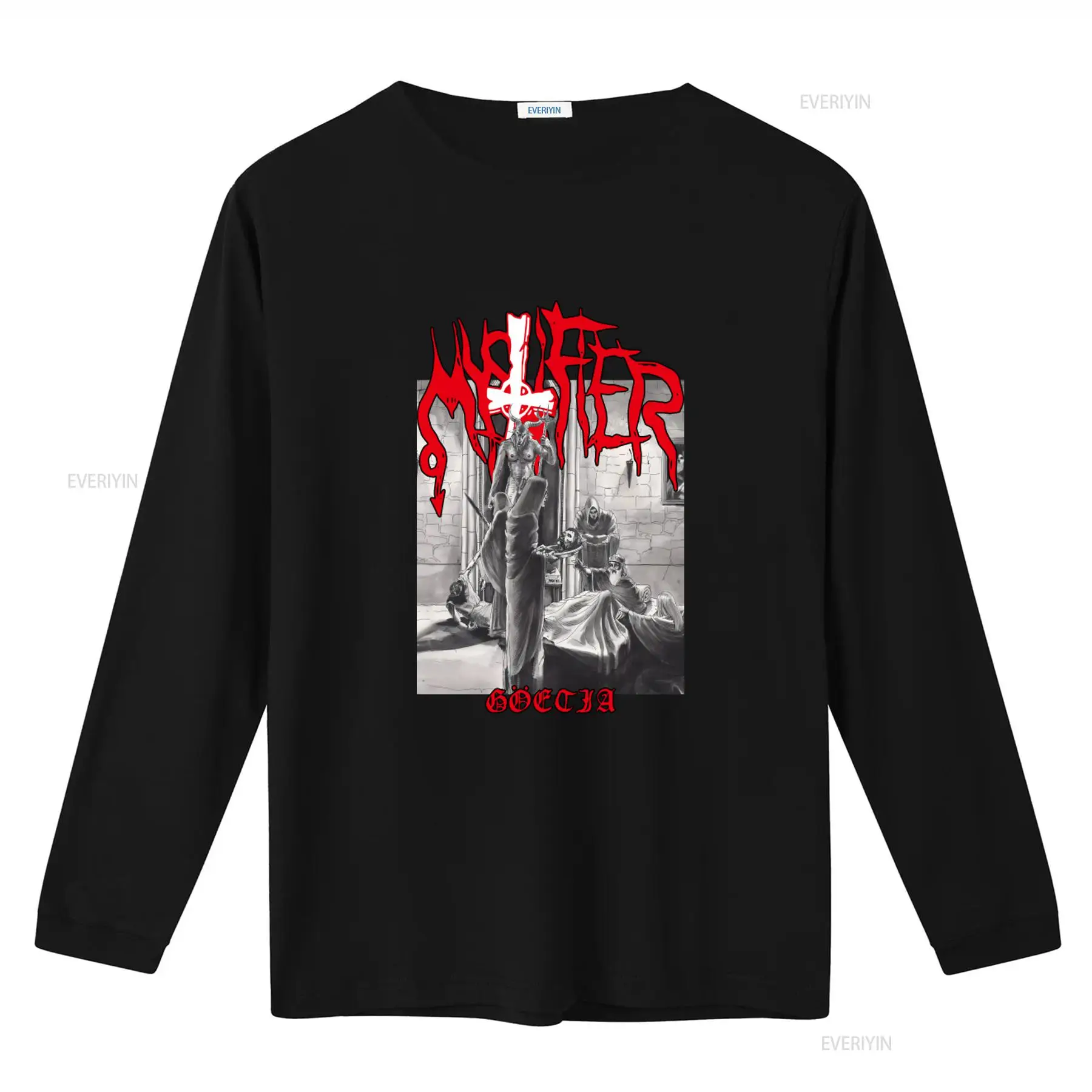 Camiseta de metal negra Mystif - Vintage Fashion Influencers reseña y precio